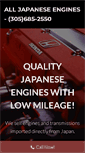 Mobile Screenshot of alljapaneseengines.com